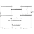 Miniatyrbillede 4 af 8: Rootz Justerbar Garderobe Organizer - Tøjhylde System Hængestang - Teleskopisk opbevaringsreol