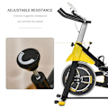 Miniatyrbillede 7 af 9: Rootz motionscykel - Cykeltræner - Højdejusterbar motionscykel - Fitnesscykel - Rulletræner - LCD Display - 50 x 100 x 101-113 cm