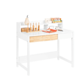 Miniatyrbillede 1 af 8: Rootz Compact Desk Table - Writing Desk - Study Desk - Space Saving Design - 100x95x59cm - Ideel til små værelser - MDF -materiale