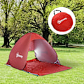 Miniatyrbild 1 av 11: Rootz Pop Up-tält - Rood - Polyester, Staal - 59,06 cm x 78,702 cm x 45,28 cm