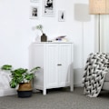 Miniatyrbillede 3 af 7: Rootz Badeværelsesskab - Opbevaringsenhed - Organizer - MDF-plade - Hvid - 60 cm x 80 cm x 30 cm - 87 cm x 36 cm x 19 cm - 12,4 kg - 1 x tilbehørstask