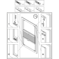 Pikkukuva 9 / 9: Rootz 2 designbaarijakkaran setti - Modernit baarituolit - Säädettävät työtuolit - Mukavat, monipuoliset, kestävät - Keinonahka, kromattu metalli - 63