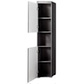 Miniatyrbillede 11 af 11: Rootz Badeværelsesskab - Højskab med åbent rum - Højglans - 37 x 190 x 31 cm White High gloss