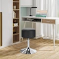 Miniatyrbild 4 av 7: Rootz Swivel Bar Pall - Lågprofilstol - Justerbar Pall - Imiterat läder - 33,5 cm Sits - 52-67 cm Höjd - 38,5 cm Base