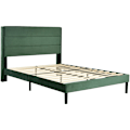 Pikkukuva 1 / 11: Rootz-parivuoteen runko - Samettisänky - Tyylikkäät makuuhuoneen kalusteet - Ylellinen mukavuus - 146L x 210P x 111H cm