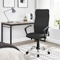 Miniatyrbillede 2 af 7: Rootz Ergonomic Office Chair - Skrivebordsstol - Arbejdsstol - Højdejusterbar - Komfortabelt sæde - Gyngefunktion - Sort - Stålramme - Skumpolstring -