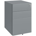 Miniatyrbillede 5 af 5: Rootz Office Rolling Container - Arkivskab - Opbevaringsorganisering - Stål holdbarhed - 39cm x 48cm x 59cm
