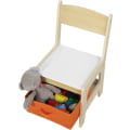 Miniatyrbillede 8 af 8: Rootz multifunktionelt børnebordsæt - Aktivitetsbord - Legebord - Dobbeltsidet bordplade - Rigelig opbevaring - Nem montering - Holdbar MDF - 60 cm x