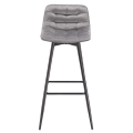 Pikkukuva 8 / 8: Rootz baarijakkara - Työpöytäjakkara - Design-jakkara - samettia ja metallia - Mukava ja ergonominen - Vakaa ja kestävä - Monipuolinen muotoilu - 43 c