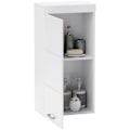 Miniatyrbillede 10 af 11: Rootz to -trins badeværelsesskab - badeværelse akkord - vægmonteret - rumbesparende design - 37,2L x 24,5b x 76,8h cm