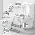 Miniatyrbillede 7 af 9: Rootz-toilettilbehør til børn - Pottetræningssæde til børn - Bærbar potte - PU-støddæmpning - Justerbare højder - Stænkbeskyttelse - Sammenfoldelig -