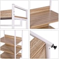 Miniatyrbillede 6 af 6: Rootz multifunktionelt tøjstativ - Organizer - Opbevaringshylde - Pladsbesparende design - Holdbar og miljøvenlig - Justerbare funktioner - 60 cm x 40