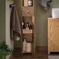 Pikkukuva 7 / 9: Rootz Tall Kylpyhuonekaappi - Säilytysjärjestelmä - Vapaasti seisova hylly - Vintage Design - Säädettävät hyllyt - Kärjenkestävä - Liukumattomat jalat