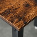 Miniatyrbillede 7 af 11: Rootz Folding Spisebord - Industriel bord - Rumbesparende bord - Udvides let - 118 cm x 70 cm x 76,5 cm