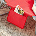 Miniatyrbillede 7 af 10: Rootz Justerbar Strandseng - Haveseng - Sammenklappelig liggestol - Åndbart stof - Aftagelig pude - Sidelomme - Hurtig fold design - 195 cm x 58 cm x