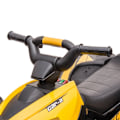 Pikkukuva 9 / 10: Rootz Kids Electric Quad - Ride on 4 Wheeler - Keltainen + musta - LED-ajovalot - MP3-soitin - 83cm x 53cm x 55,5cm