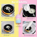 Miniatyrbild 5 av 7: Rootz Candy Machine - Wit - Staal, Pp - 10,63 cm x 10,23 cm x 7,09 cm