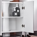Miniatyrbillede 6 af 7: Rootz Sink Cabinet - Vanity Unit - Badeværelsesarrangør - Udvid lagerplads - MDF -materiale - 60x62x30cm - Silikone fodpuder for at forhindre rådne