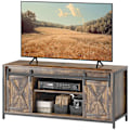 Pikkukuva 1 / 11: Rootz TV Lowboard - TV -teline - Mediakonsoli - 6 osastoa - 60 "televisiolle - 120 cm x 40cm x 54cm - maalaismainen teollisuussuunnittelu