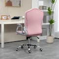 Miniatyrbillede 8 af 10: Rootz Ergonomic Office Chair - Skrivebordsstol - Drejestol - Fløjlsstof - Ekstra tyk polstring - Liggende funktion - 61cm x 61cm x 104-114cm