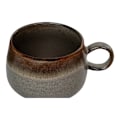 Pikkukuva 5 / 5: Rootz Selma MUG -sarja - Keraamiset mukit - Harmaa/ruskea - tyylikäs juomaohjelma - Ø10cm x 7,5cm - Sarja 4