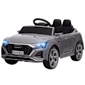 Miniatyrbillede 1 af 11: ROOTZ 12V Audi Q8 ETRON ELEKTRISK BØRNE BIL - Fjernstyret - Ride -On Vehicle - Forlygter og musik - 98 cm x 49,5 cm x 43 cm