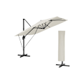 Miniatyrbild 1 av 8: Rootz Parasoll - Justerbar lutningsvinkel - Beige - Paraply - Cantilever - Solskydd - 200 g/m² polyester - 360° rotation - UV-skydd - 2,5 m x 3 m