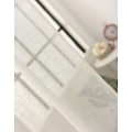 Miniatyrbild 4 av 7: Rootz Set med 2 transparenta gardiner - Skira voiledraperier - Krämgardiner i linne-look - Högkvalitativt material, perfekt ljusfiltrering, enkelt und