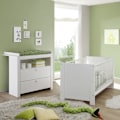 Miniatyrbild 3 av 4: Rootz Baby Cot - Modern Nursery Bed - Comfortable Sleep - Safe Design - White - 78x83x143cm