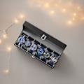 Pikkukuva 2 / 5: Rootz Watch Box - Lasikansi - 6 lokeroiden näyttö - Protect & Showcase -kellot - Velvet -sisustus - 30 cm x 11,2 cm x 8cm