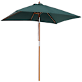 Miniatyrbillede 10 af 10: Rootz Foldbar Haveparaply - Strandparasol - Justerbar parasol - Robust grantræ - UV-resistent polyester - 200 x 150 x 235 cm