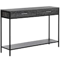 Miniatyrbild 1 av 9: Rootz Console Table - Entrance Table - Side Table - Table - 2 Drawers - Grey - 120 x 30 x 81.5 cm