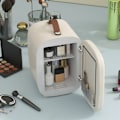 Miniatyrbild 4 av 6: Rootz köksmaskiner - Bärbar adapter - Skönhetskyl - 4 L Kapacitet - Bricka - Gräddvit - 20,3 X 26,3 X 28 Cm