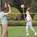 Pikkukuva 4 / 7: Rootz sulkapalloverkko - Lentopalloverkko - Tennisverkko - Sininen - Keltainen - Metalli - Muovi - Kantolaukku - Säädettävä - 500 x 103 x 155 cm
