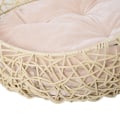 Miniatyrbillede 10 af 11: Rootz kattehus med hynder - beige - PVC, metal, hør - 22,05 cm x 22,05 cm x 13,78 cm