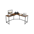 Pikkukuva 5 / 7: Rootz 2 Corner Desk - Työpöytä - Toimistopöytä - Pöydät - Ruskea/Greige - Musta - 149 x 149 x 75 cm