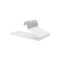 Miniatyrbillede 7 af 8: Rootz Buksebøjle - Sæt med 20 metal tøjbøjler - Fløjls buksebøjler - 20 stykker Clip Hanger - Tøj Clip Hanger - Hanging Clip Hanger - Multifunktions C