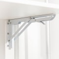 Miniatyrbild 6 av 7: Rootz hopfällbart skrivbord - Datorbord - Arbetsbord - Multifunktionellt, utrymmesbesparande, säkert låsdesign - Vit - 64cm x 82cm x 58cm