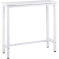 Miniatyrbillede 1 af 6: Rootz Modern Bar Table - Konsolbord - Spisebord - Robust jernstel - Ridsefast - Vandafvisende - 40cm x 100cm x 100cm