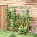 Miniatyrbild 2 av 10: Rootz Large Arch Bird Net - Klätterbåge - Trädgårdsspaljé - Enkel montering - Slitstarkt stål - 43cm x 182cm x 183cm