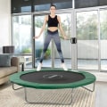 Miniatyrbild 2 av 7: Rootz Trampolinfälgskydd - Trampolinkantskydd - Trampolinfälg - Grön - PVC PE - Ø244 CM
