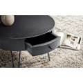 Miniatyrbillede 6 af 6: Rootz Moderne sofabord - Slående sofabord - Round Storage Table - Unik design - 60 cm x 60 cm x 43 cm