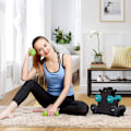 Miniatyrbillede 2 af 6: Rootz håndvægtsæt med stativ - Neoprenbelægning - Letvægtstræning - Hjemmegymnastikudstyr - 1 kg, 2 kg, 3 kg - Limegrøn akvamarin - 6 stk - 36 cm x 9