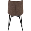 Miniatyrbild 6 av 9: Rootz Set med 4 matstolar - Moderna stolar - Snygga sittplatser - Slitstarkt konstläder - Ergonomisk design - Enkel montering - 85,5 cm x 46 x 40,5 cm