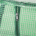Pikkukuva 5 / 5: Rootz Greenhouse - Säänkestävä - Rullattavat ikkunat - Vihreä - 180cm x 60cm x 60cm