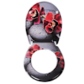 Pikkukuva 4 / 11: Rootz-wc-istuin Soft-Close-mekanismilla - Duroplast - Pikavapautustoiminto - Antibakteerinen - O-muoto - Liukumattomat puskurit - 45,5 cm x 37,1 cm