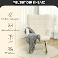 Miniatyrbild 5 av 10: Rootz gungstol - Amningsstol - Avslappningsstol - Sammetsstoppning - 98cm x 71cm x 101cm