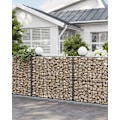 Miniatyrbillede 7 af 8: Rootz Gabion vægsæt - Stålnetpaneler - Galvaniserede gabioner - Landskabssten - 100 cm x 90 cm x 30 cm - Udendørs indretning - 57,5 ​​kg.