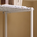 Miniatyrbillede 6 af 8: Rootz konsolbord - Entrébord - Gangbord - Åbent opbevaringsrum - 120 cm x 86 cm x 40 cm - MDF (E1) - Metalramme