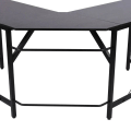 Miniatyrbild 6 av 11: Rootz Skrivbord - Kontorsskrivbord - Spelbord - L Shape Skrivbord - Svart - 150 x 150 x 76 cm
